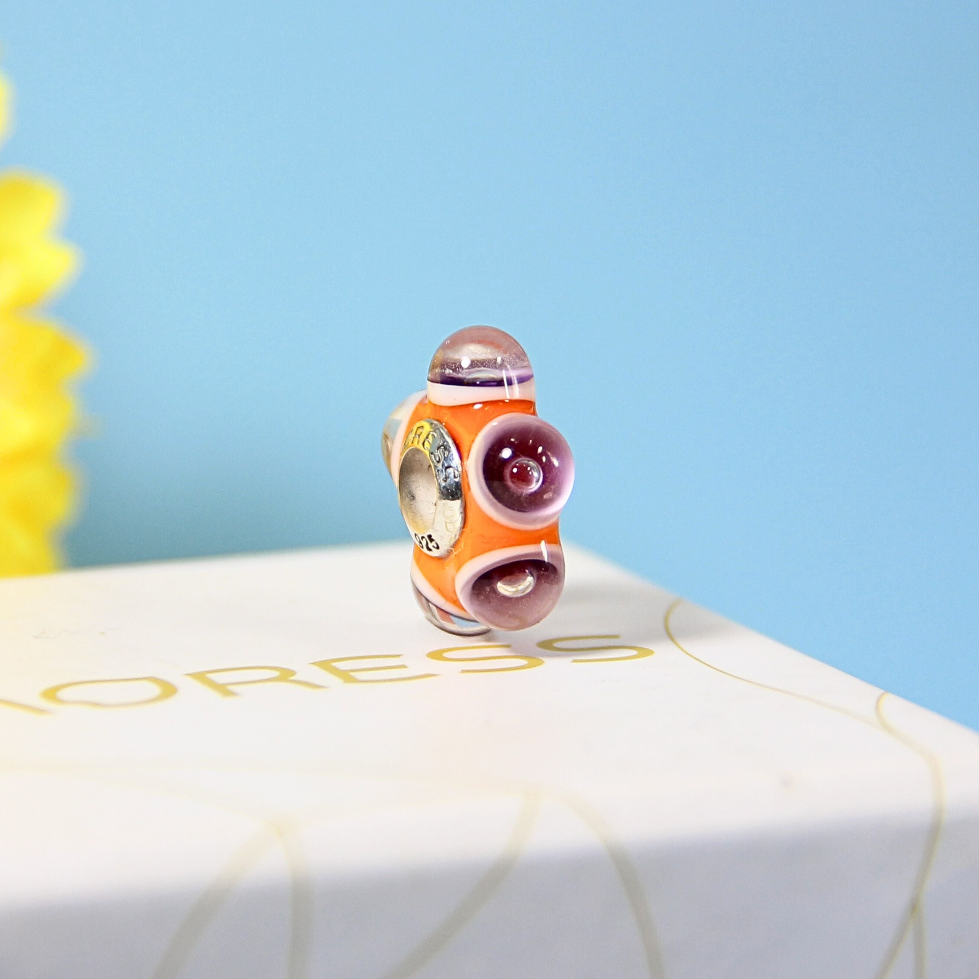 BooBerry Pop Murano Bead