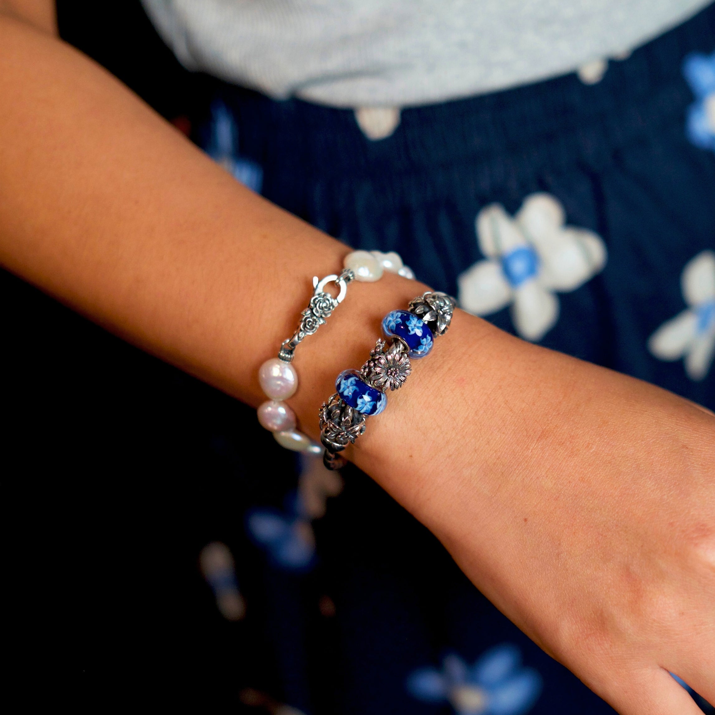 Coin Freshwater Pearl PLAY Necklace and Bracelet