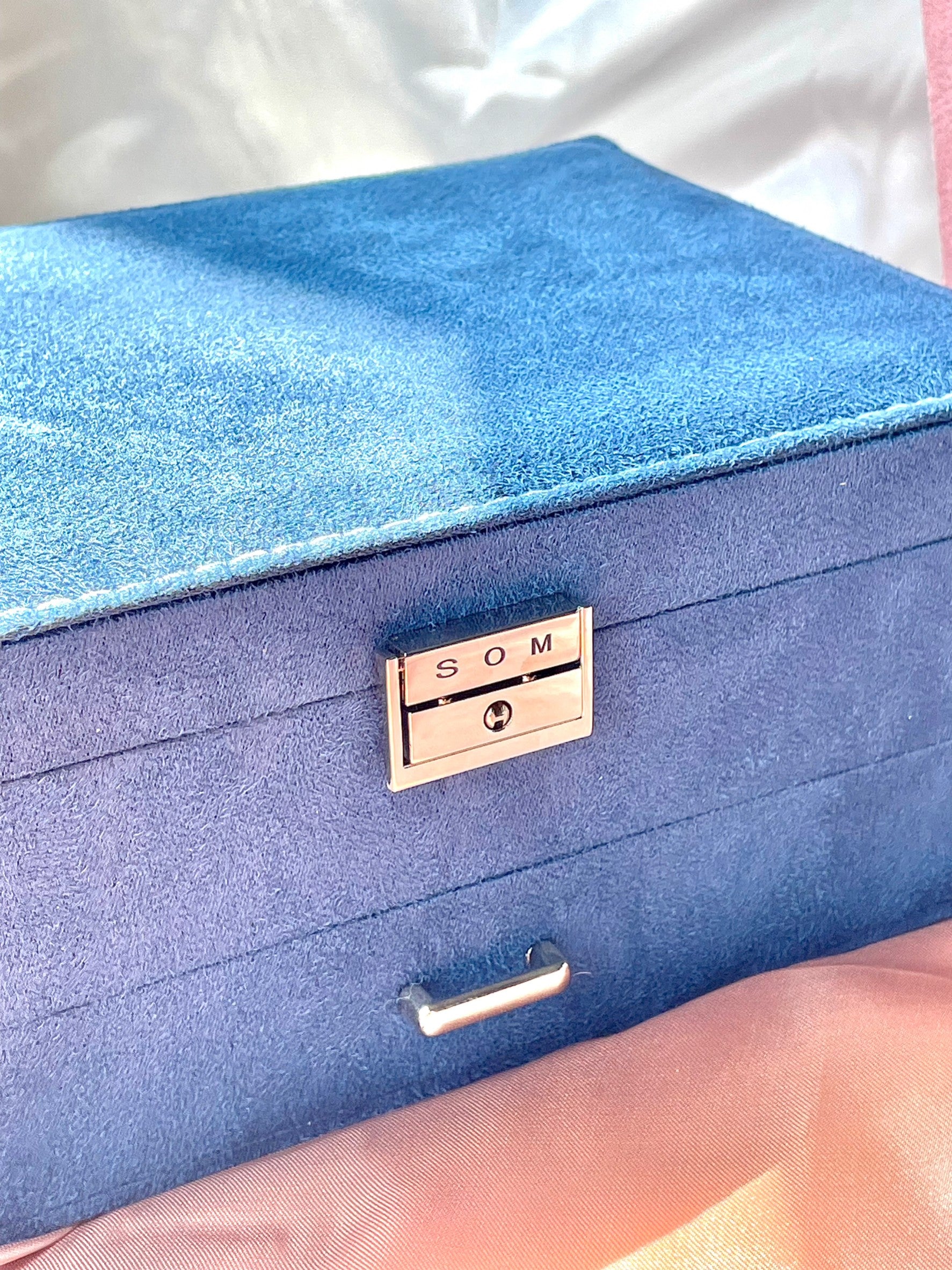 Pastel Pink Jewelry Box - Free engravings