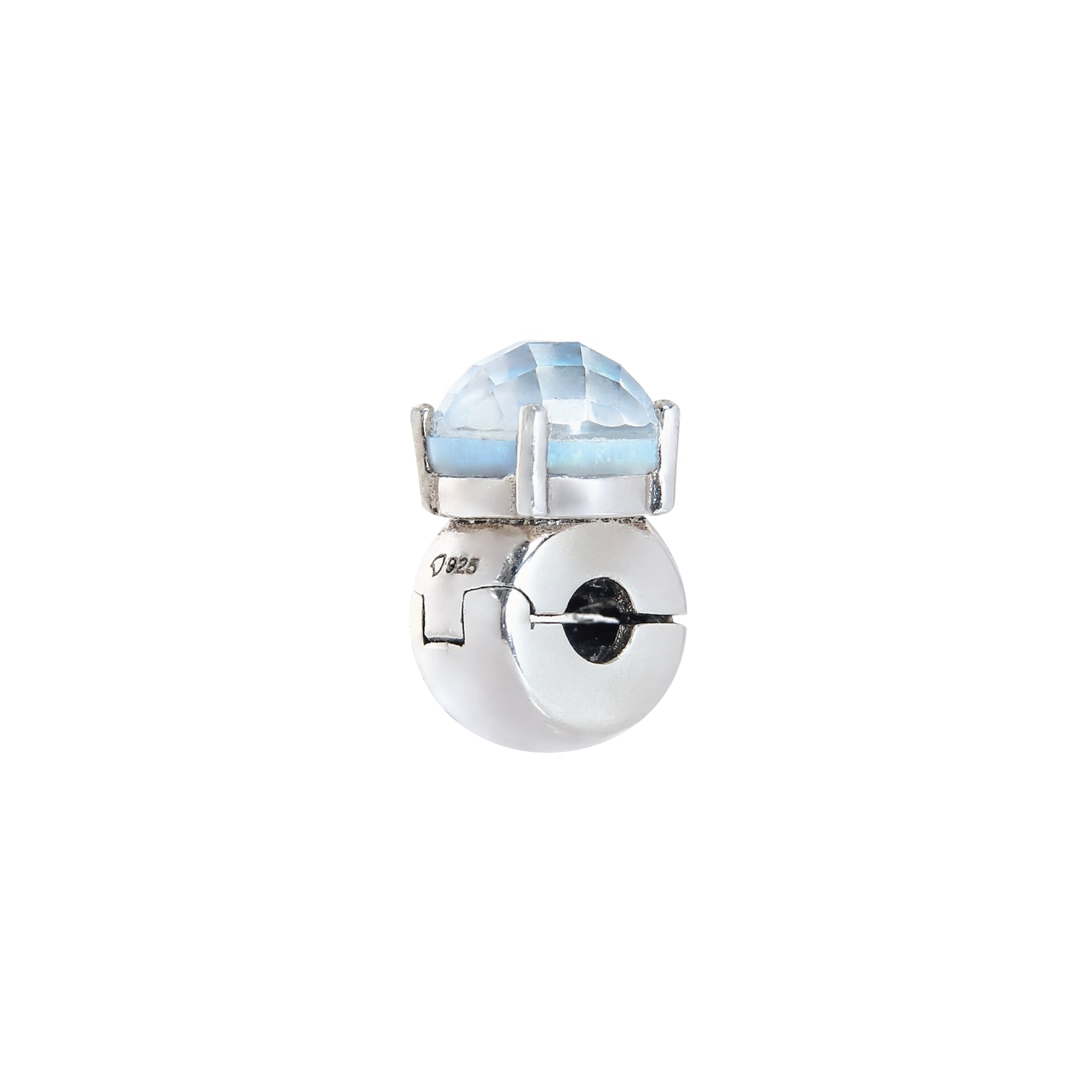 Opalite Blue Clip lock