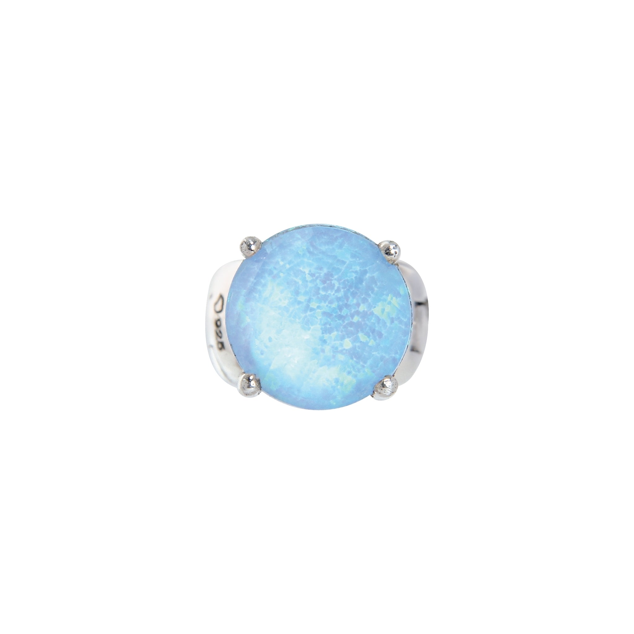 Opalite Blue Clip lock