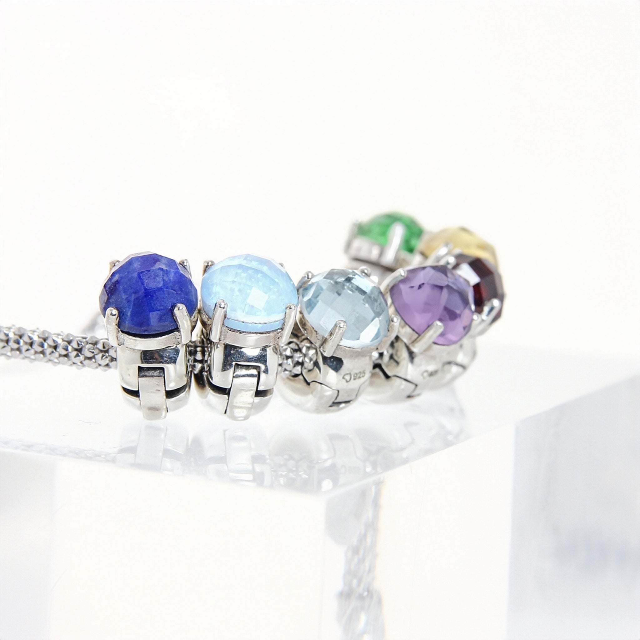 Lapis lazuli Clip lock
