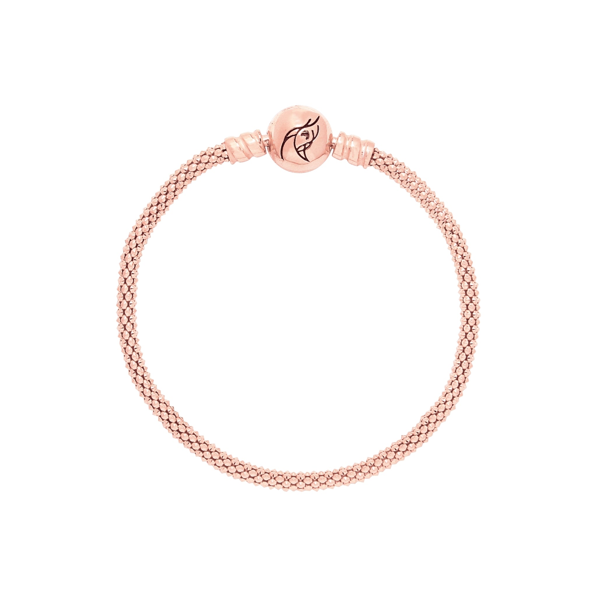 Rose Gold Popcorn Bracelet