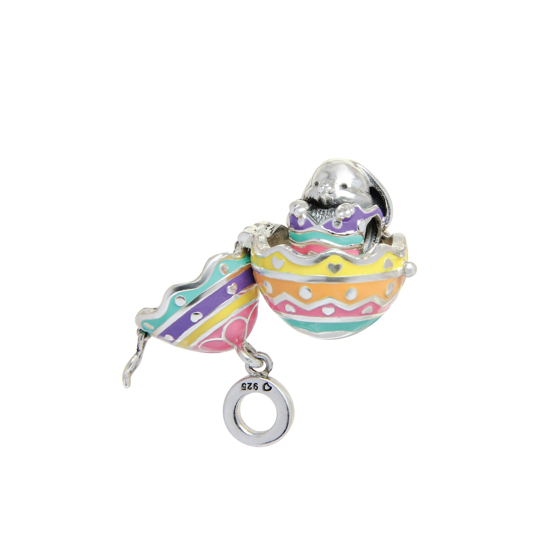 Easter Bunny Locket and Bead