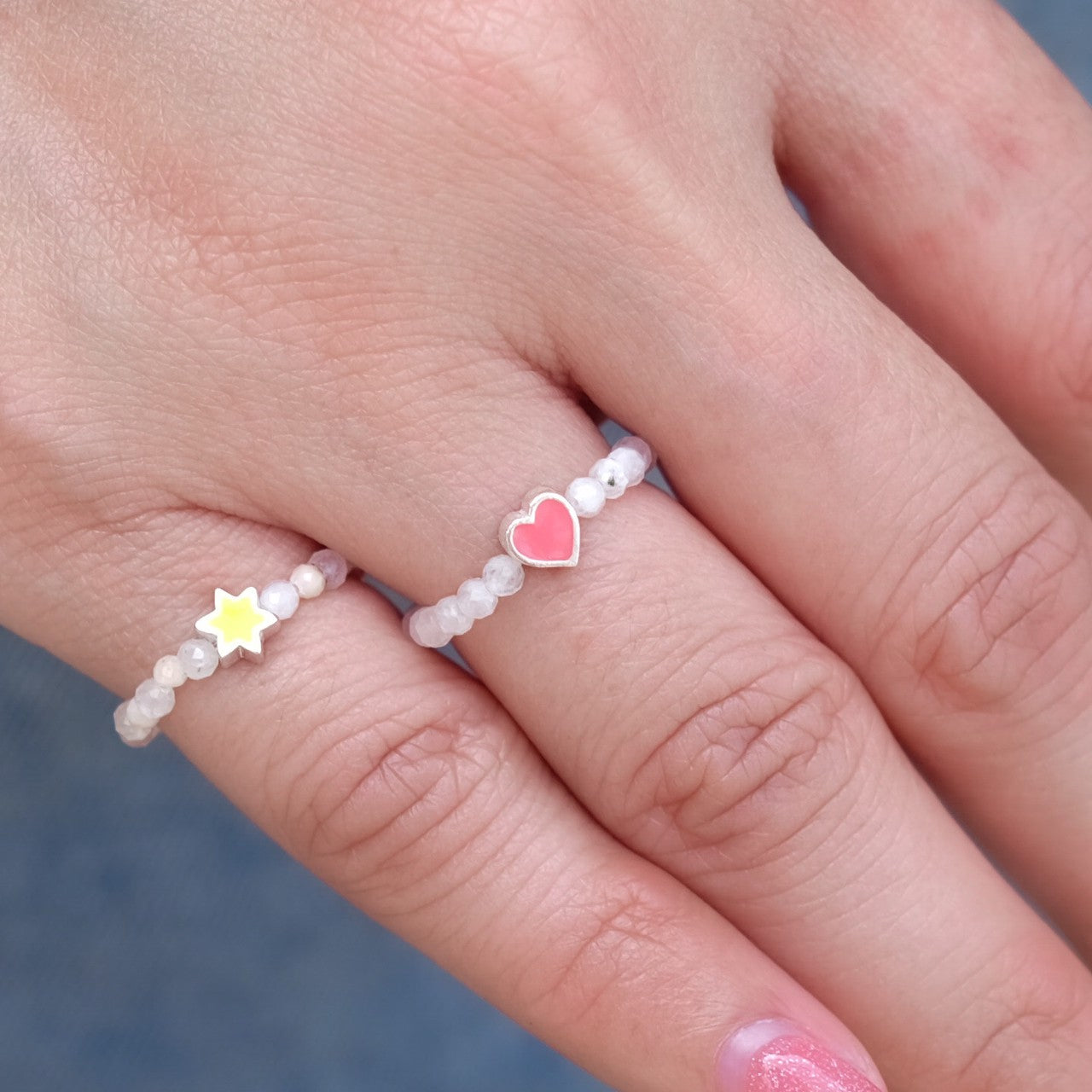 Moomin Star Genuine Stones Ring