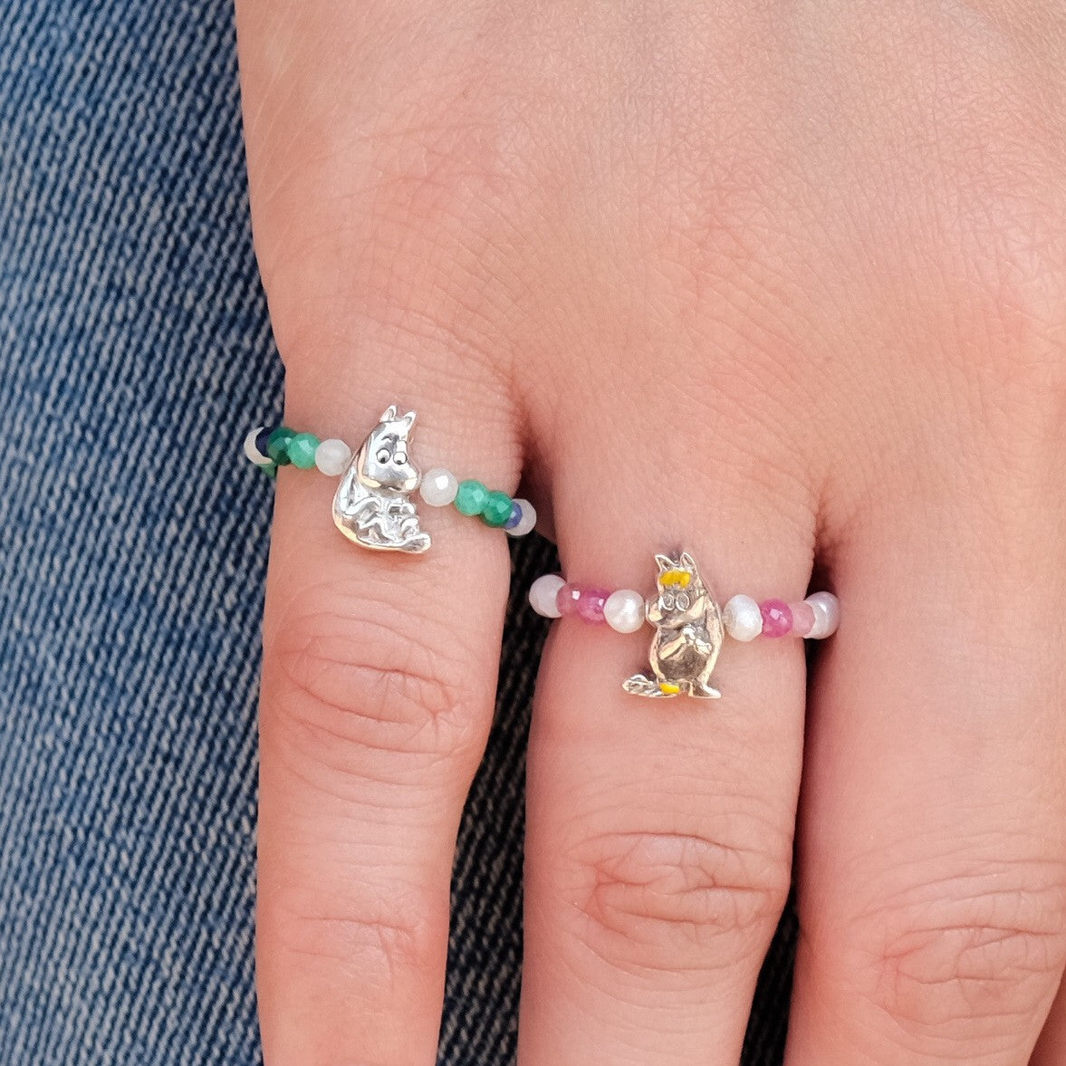 Snorkmaiden Genuine Stones Ring