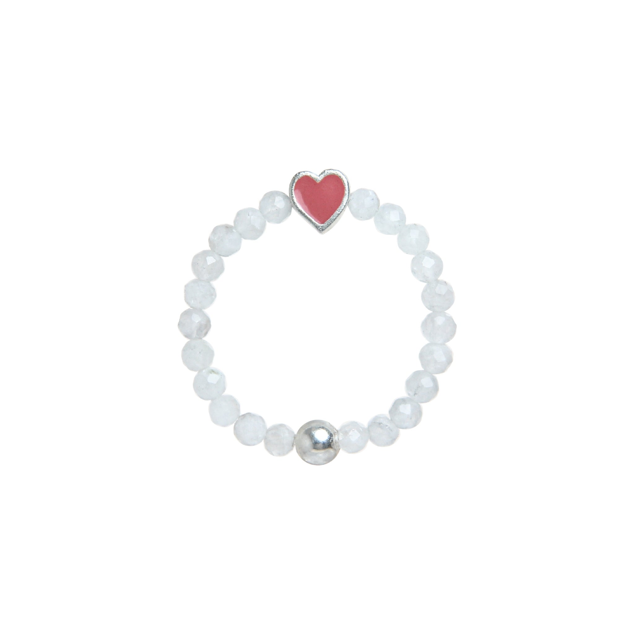 Moomin Heart Genuine Stones Ring