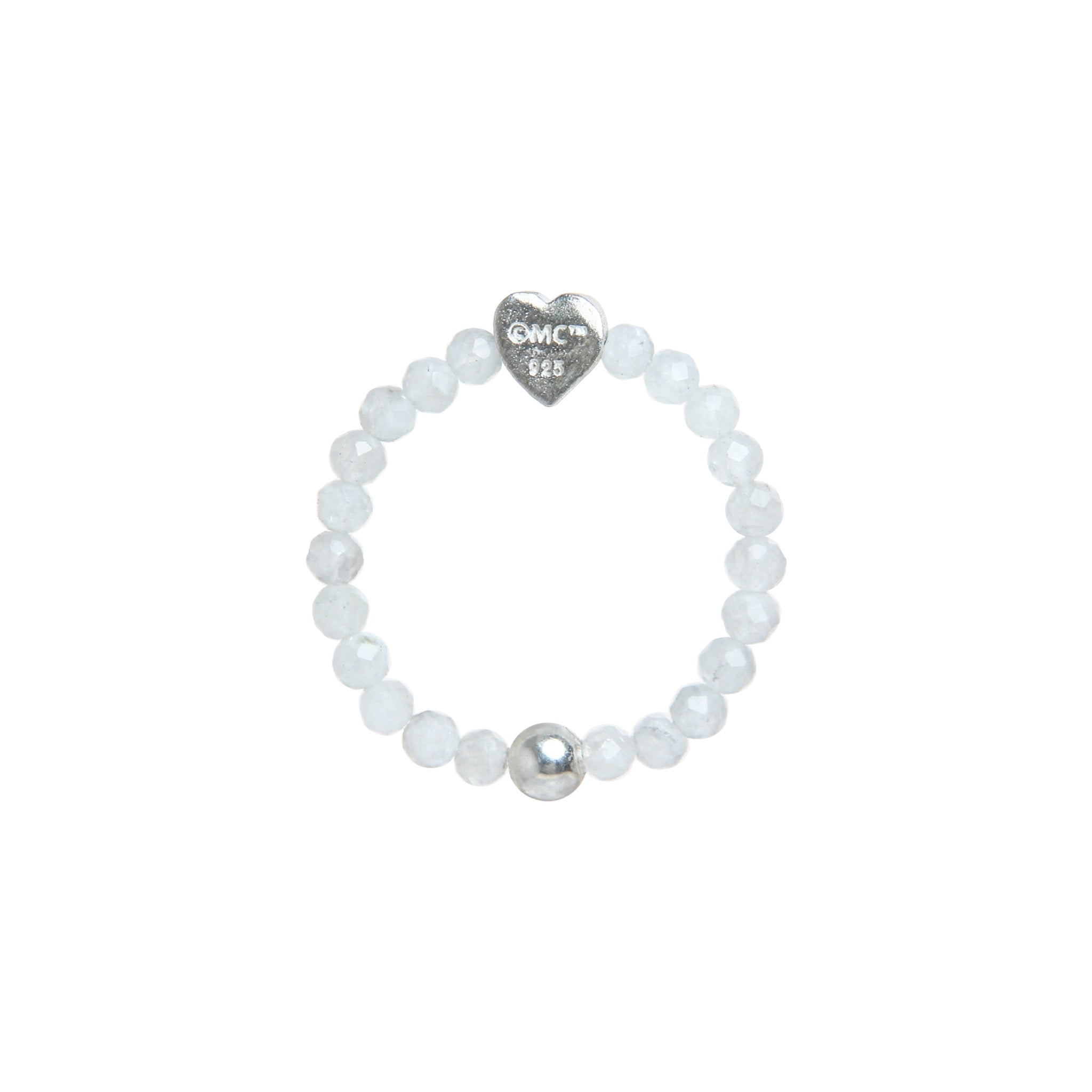 Moomin Heart Genuine Stones Ring