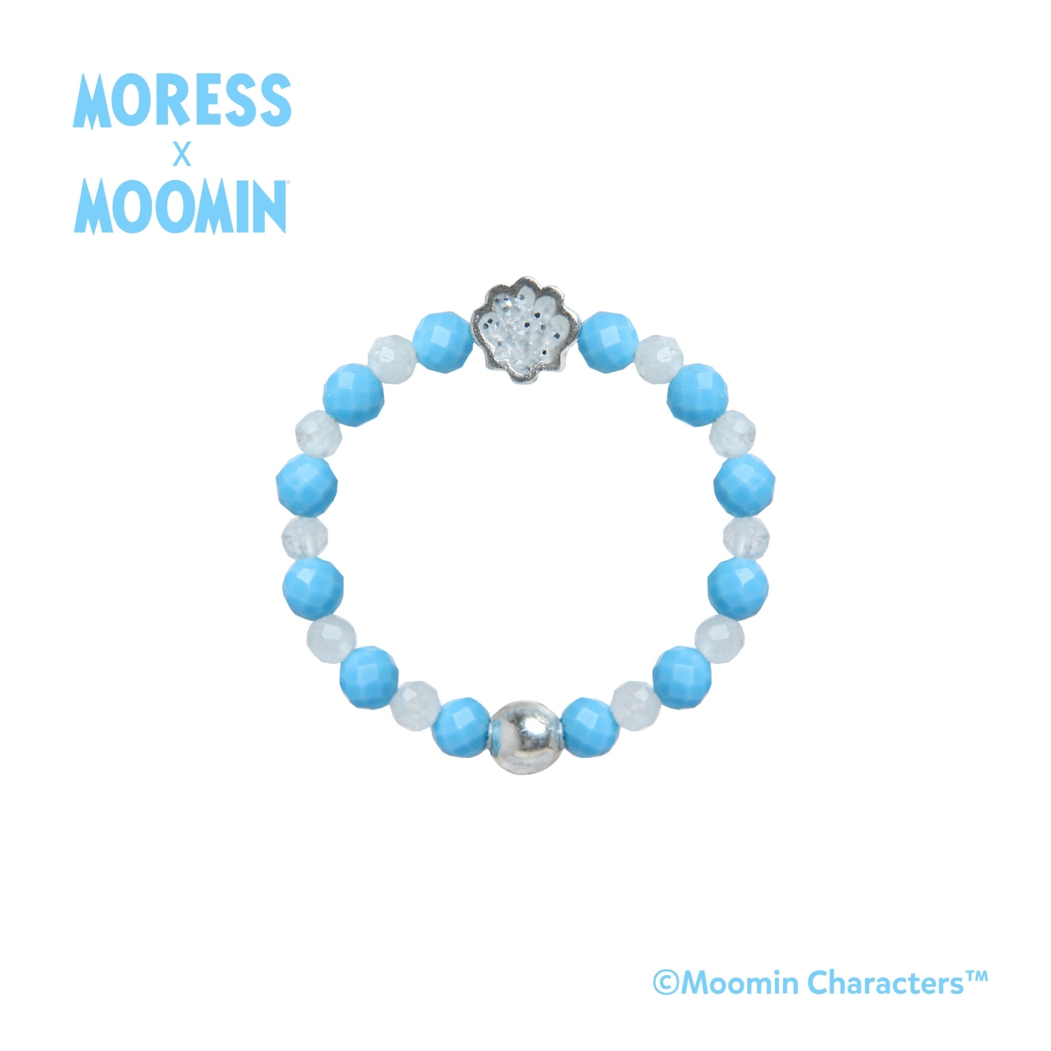 Moomin Flower Genuine Stones Ring