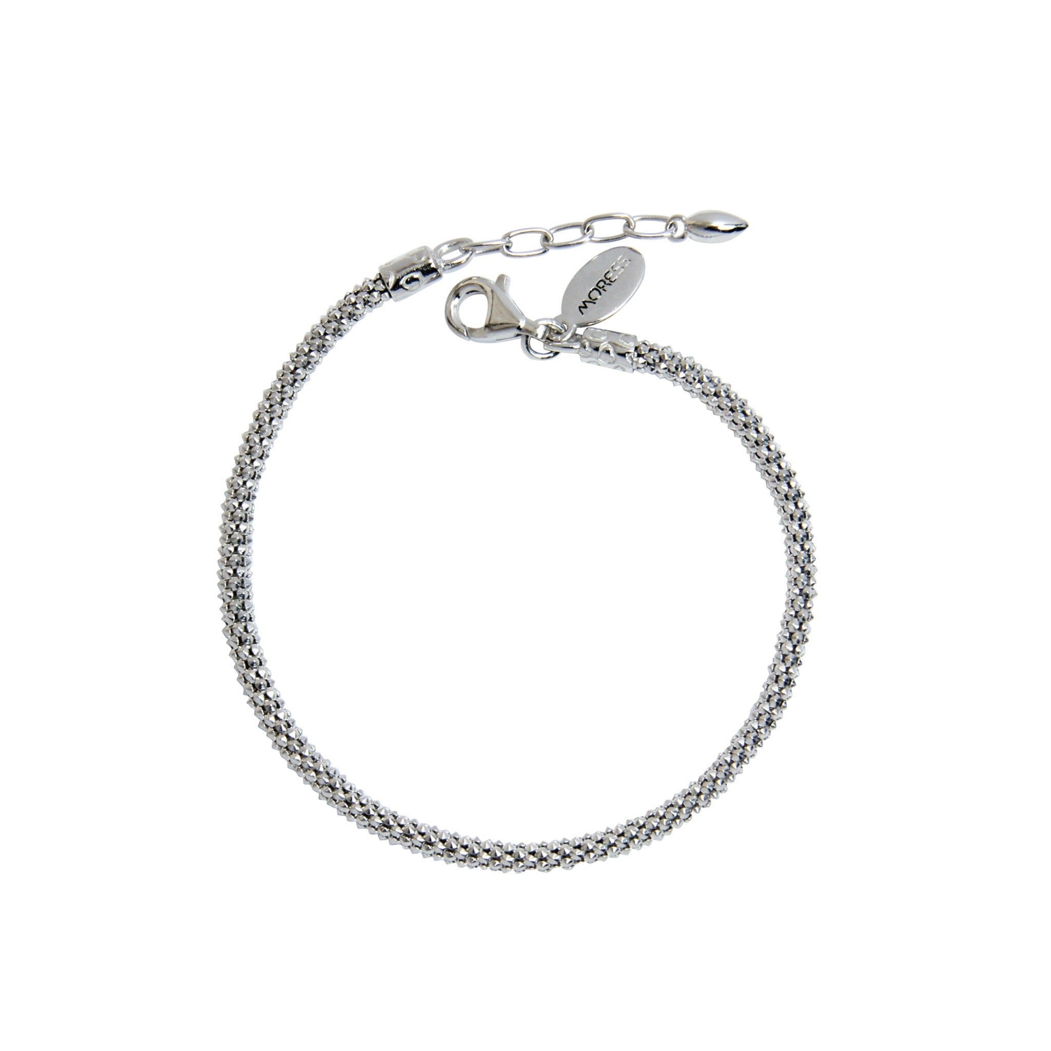 Silver Popcorn Bracelet