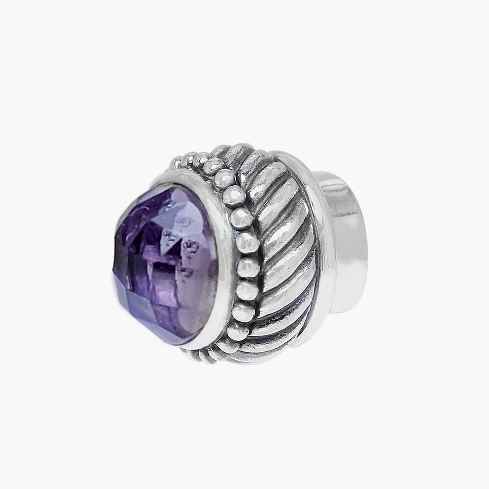 Amethyst Bangle Lock