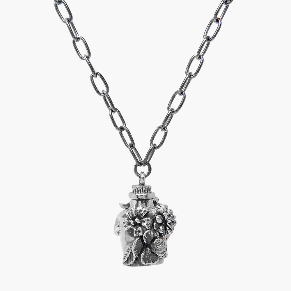 Drink Me Necklace 28"