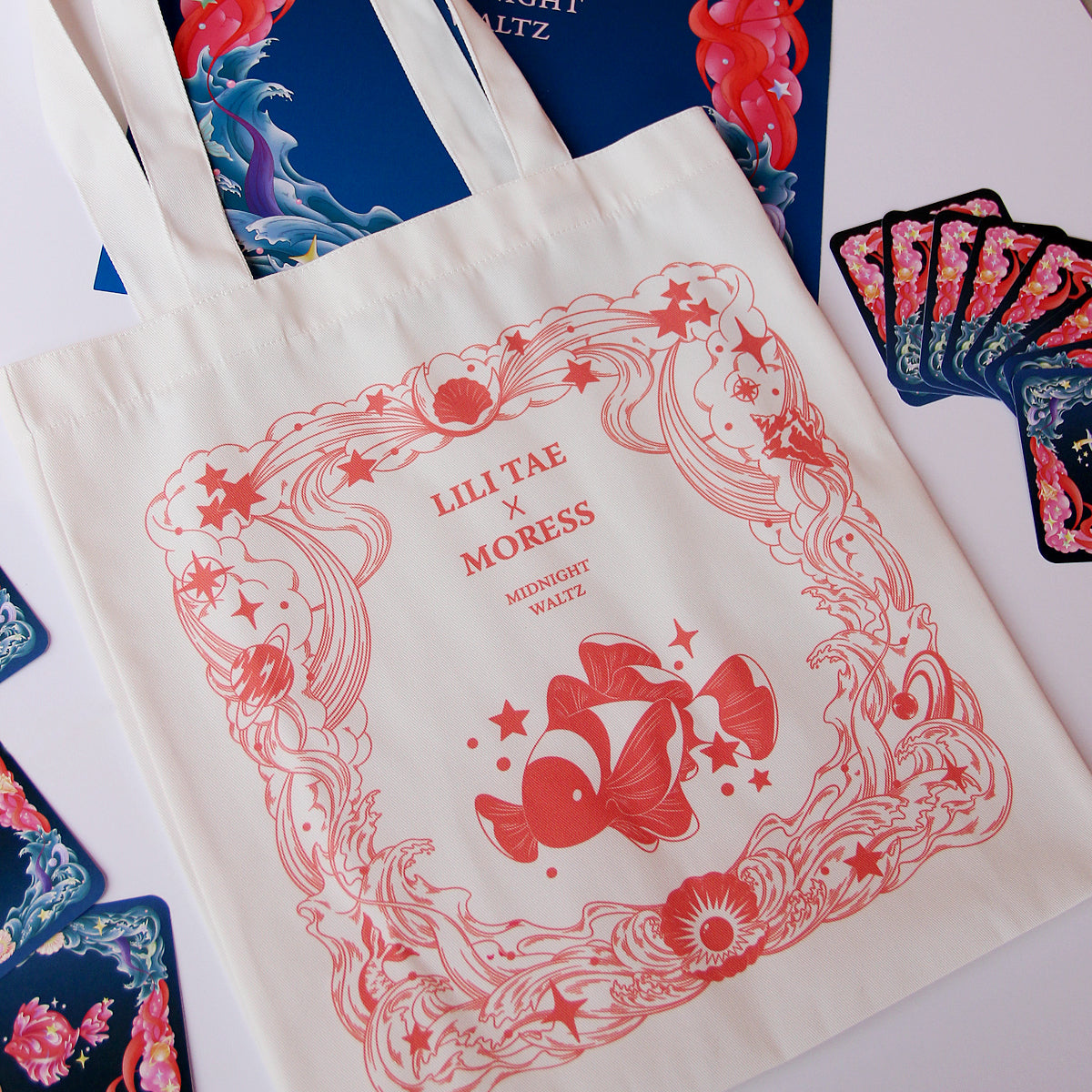 Midnight Waltz Tote Bag