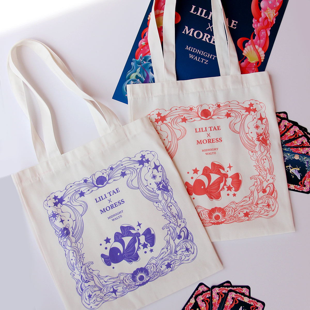 Midnight Waltz Tote Bag