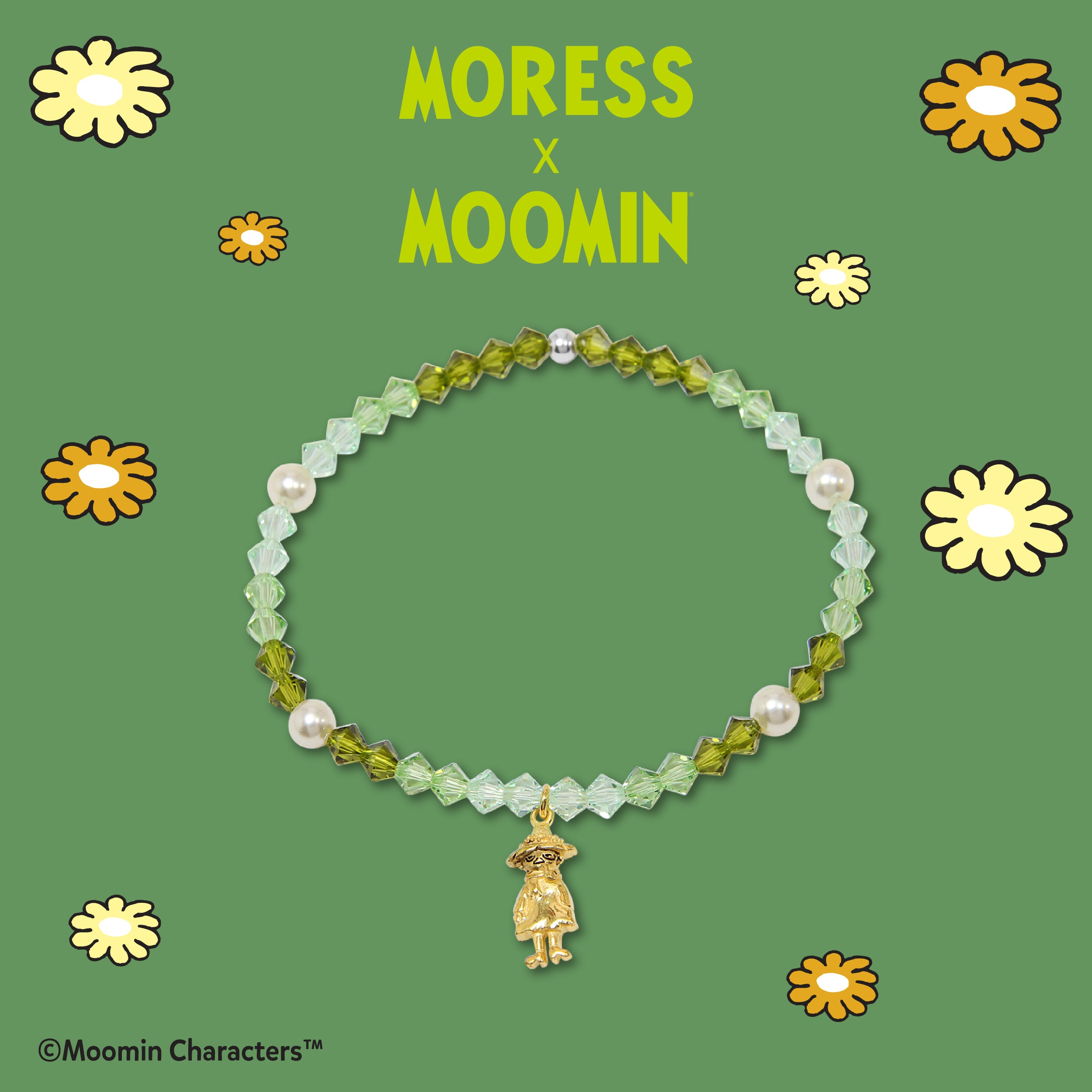 Snufkin Swarovski Crystal Bracelet