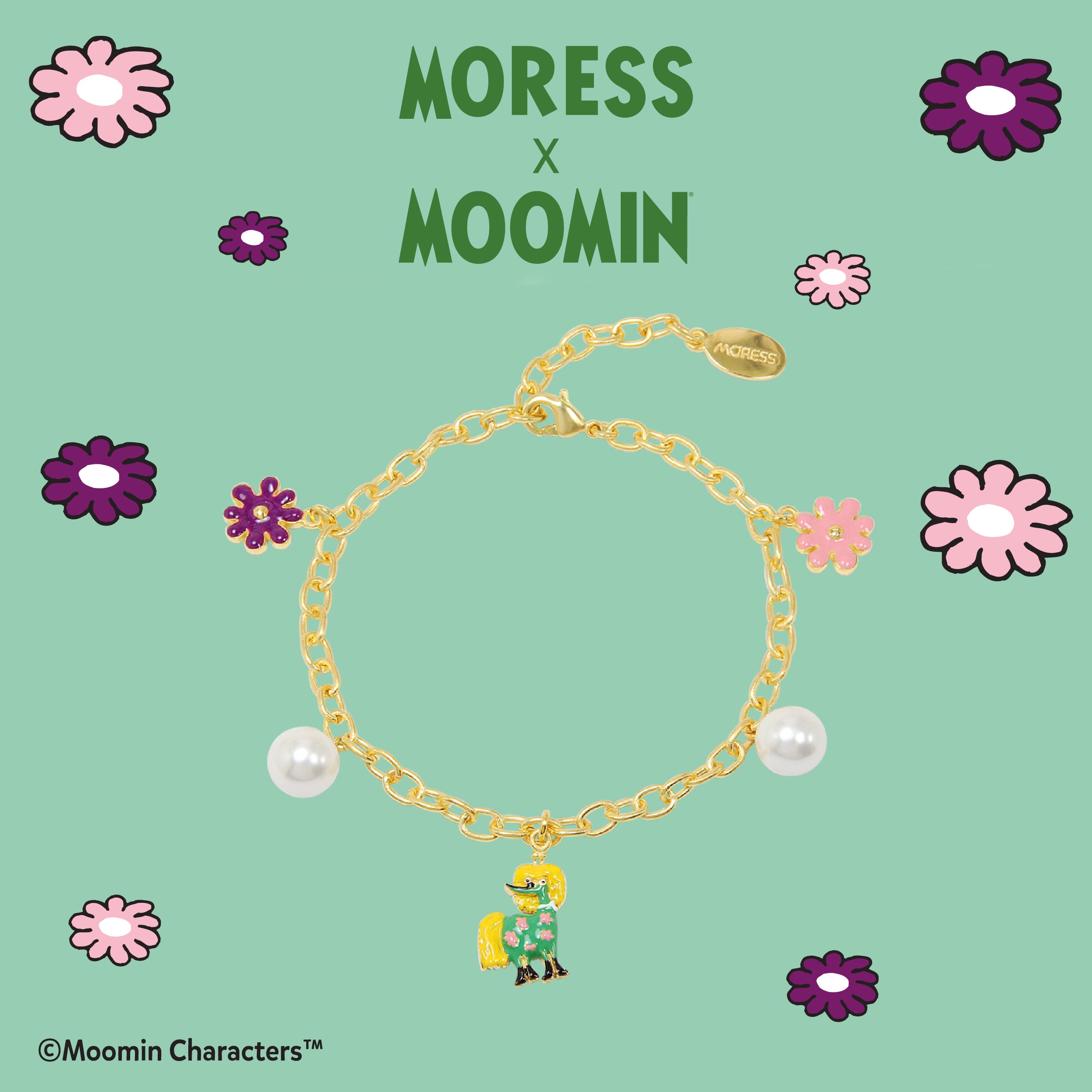 Primadonna Horse Gold Chain Bracelet