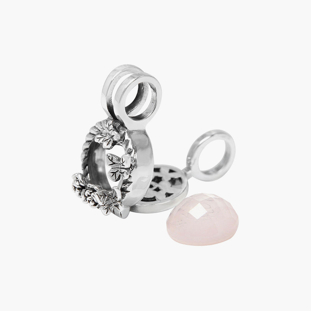 Rose Quartz Interchangeable Pendant Bead