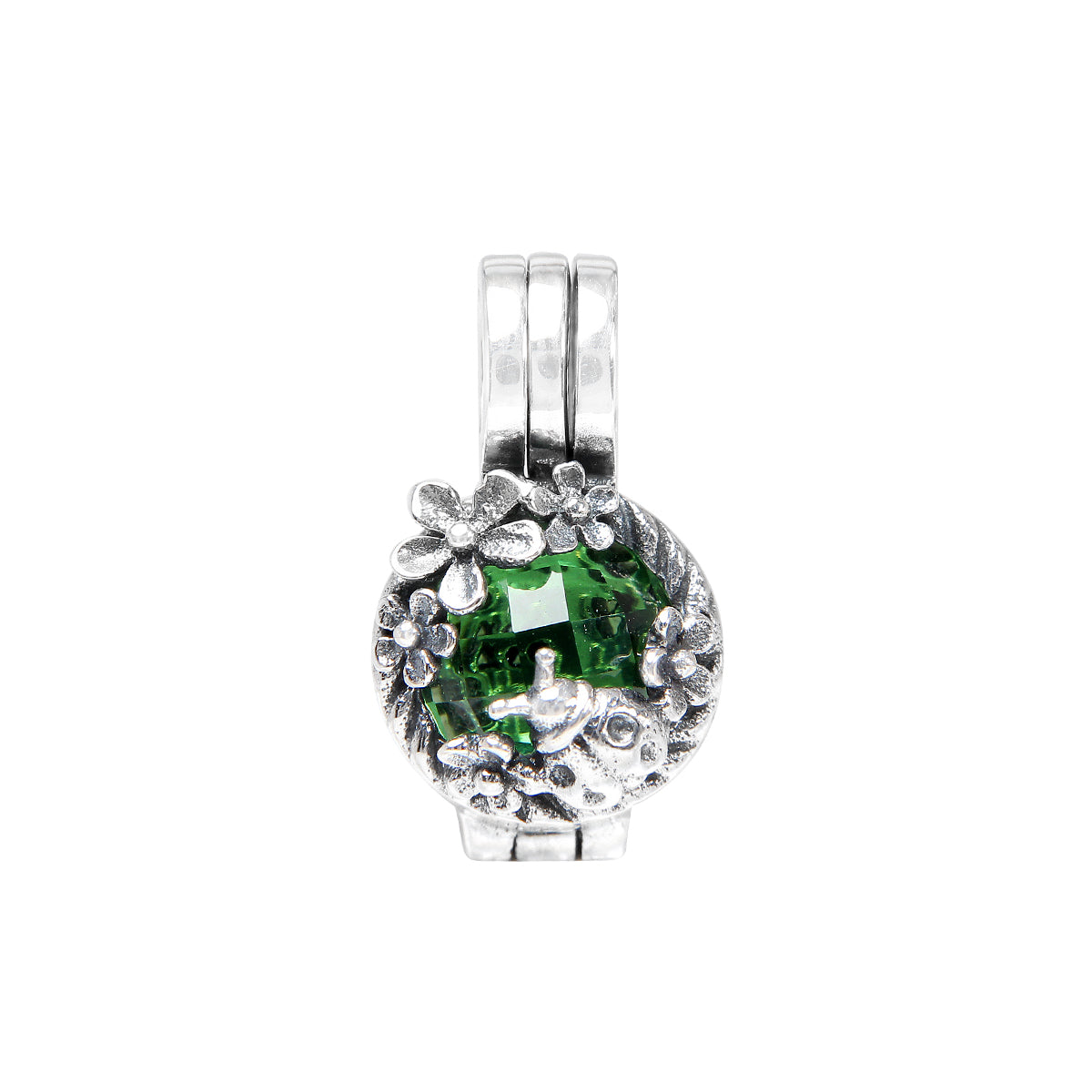 Chrome Obsidian Interchangeable Pendant Bead