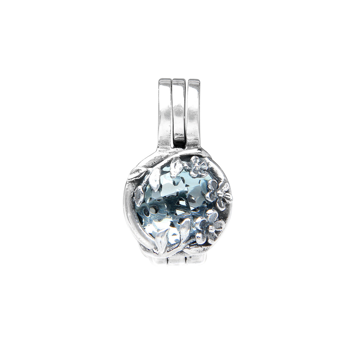 Sky Blue Interchangeable Pendant Bead