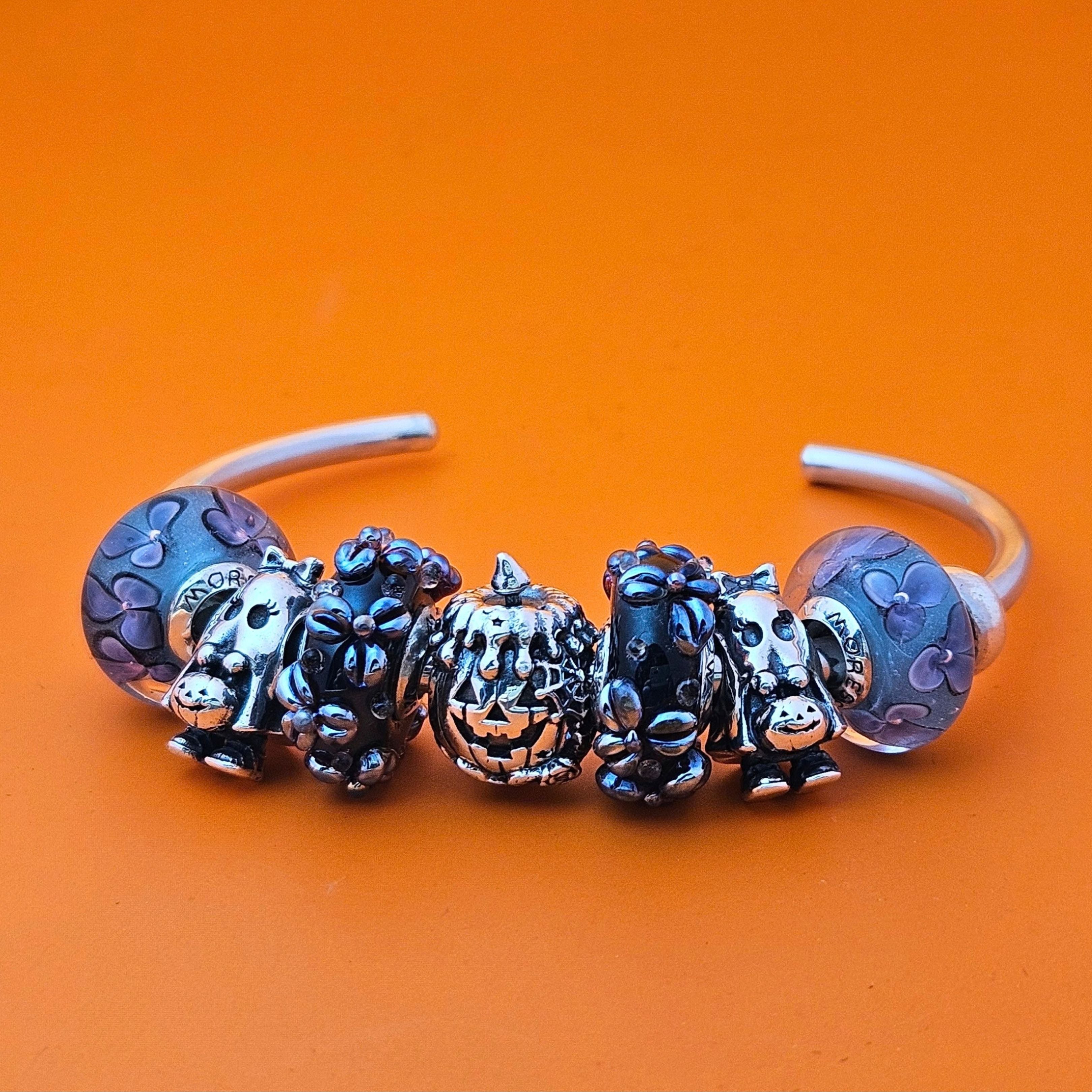 Spooky Pumpkin Bead