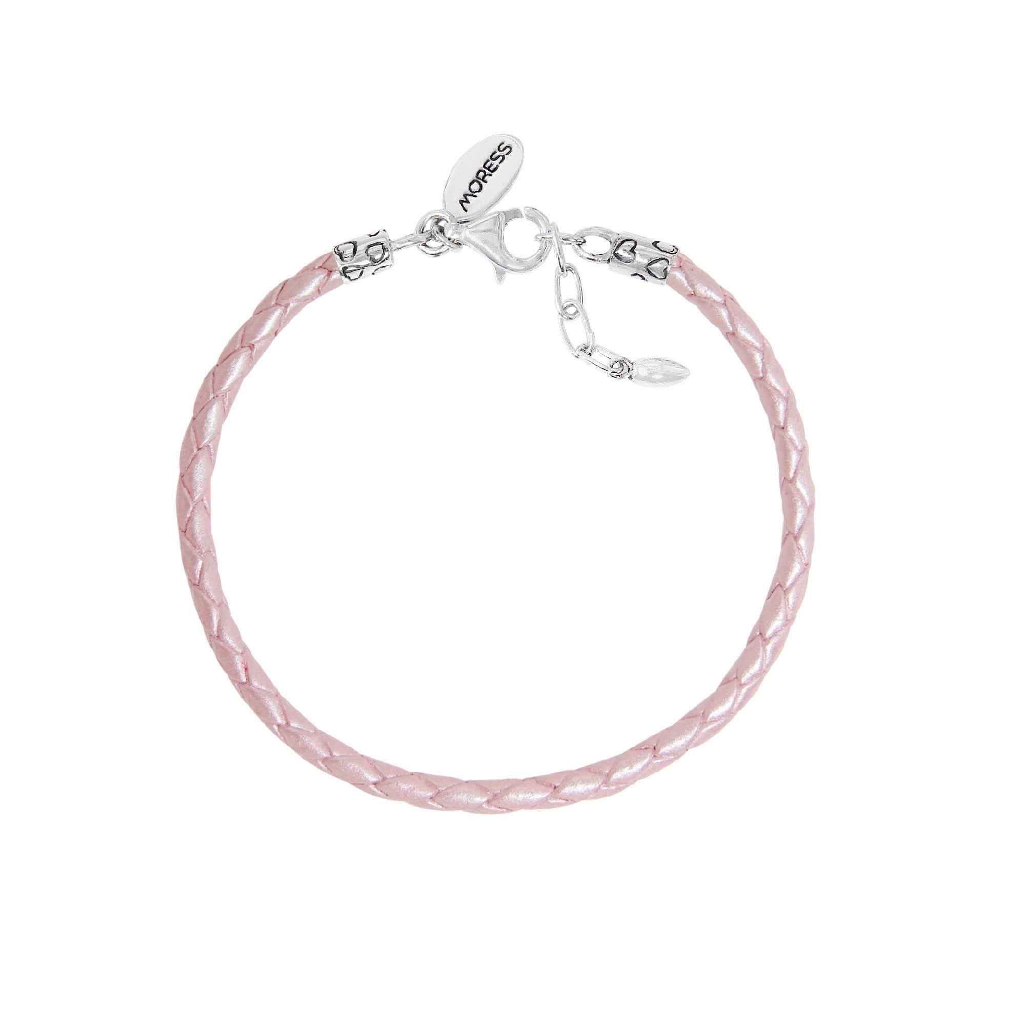 Single Leather Bracelet- Mystic Pink