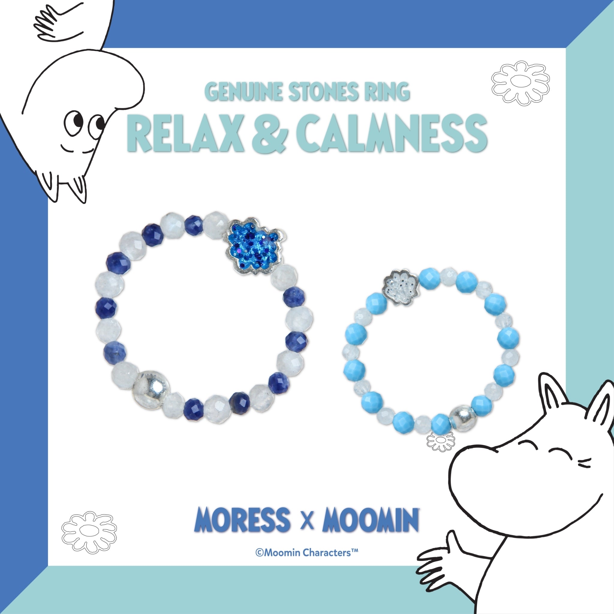 Moomin Ring Set (RELAX & CALMNESS)