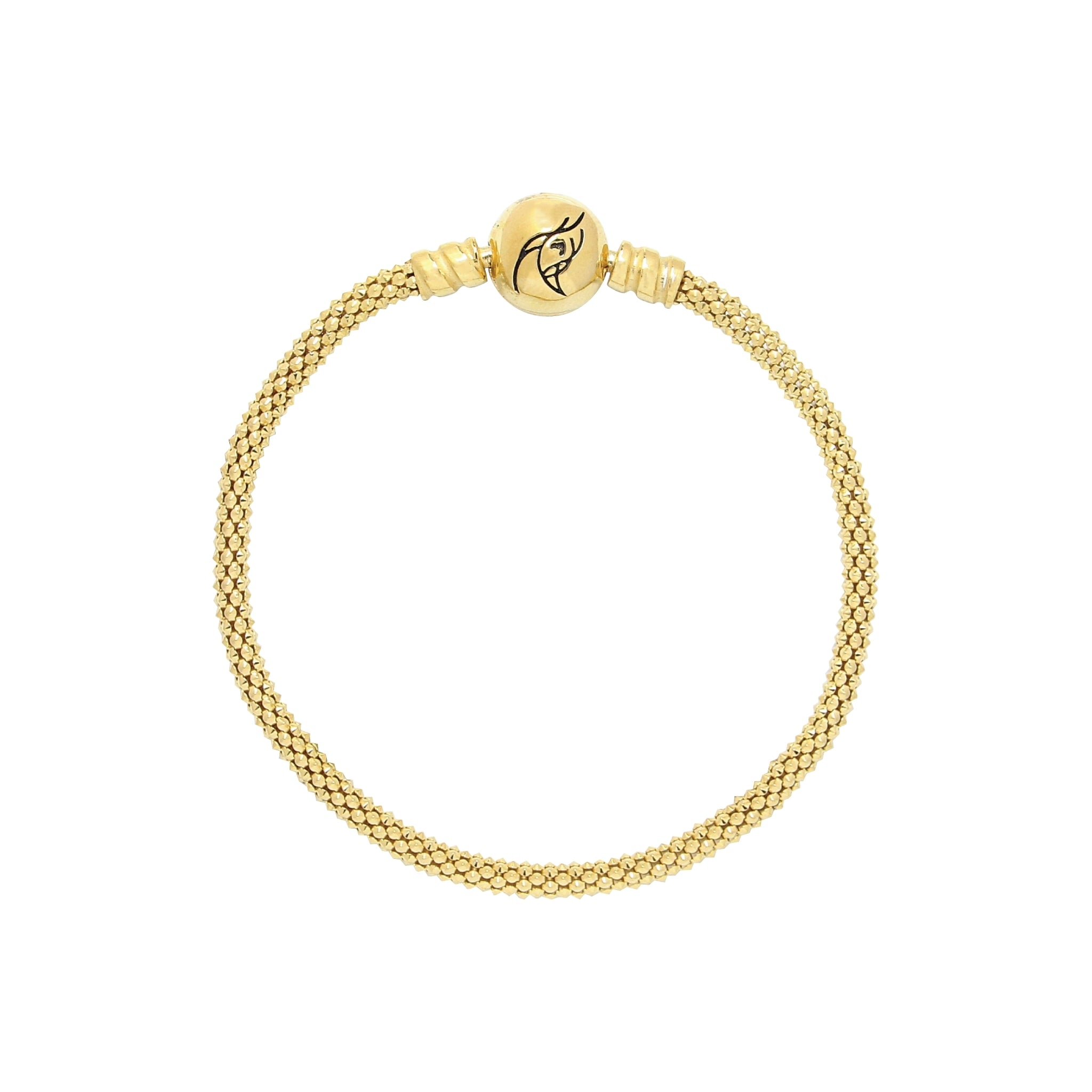 Gold Popcorn Bracelet