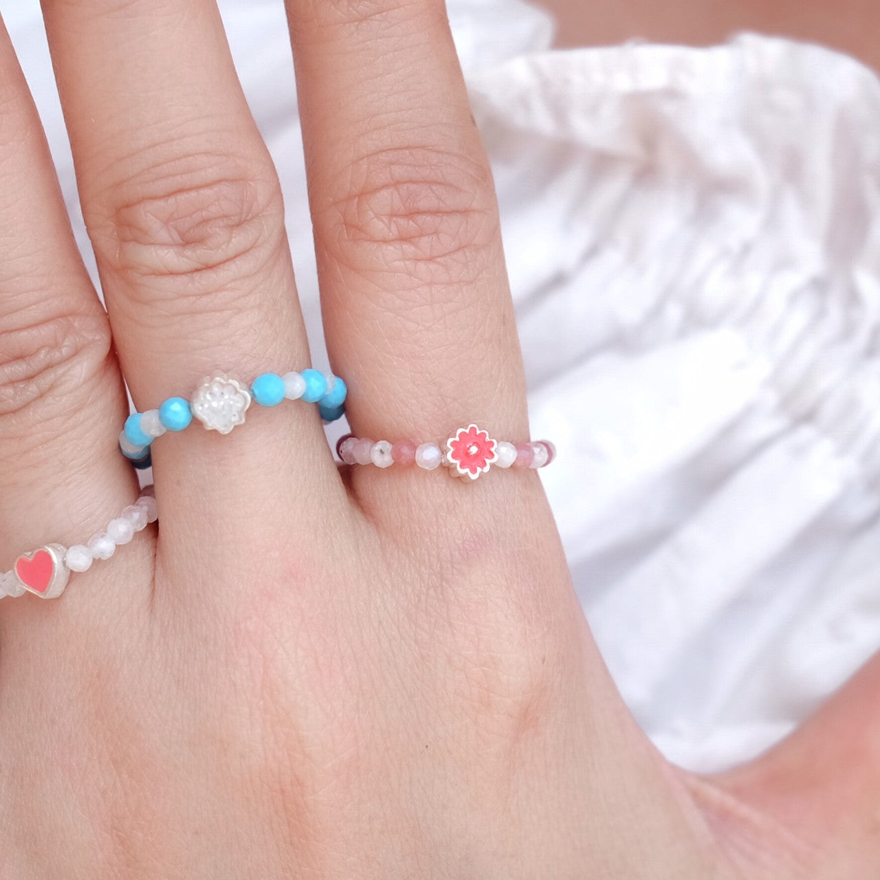 แหวนหินแท้ Moomin Flower