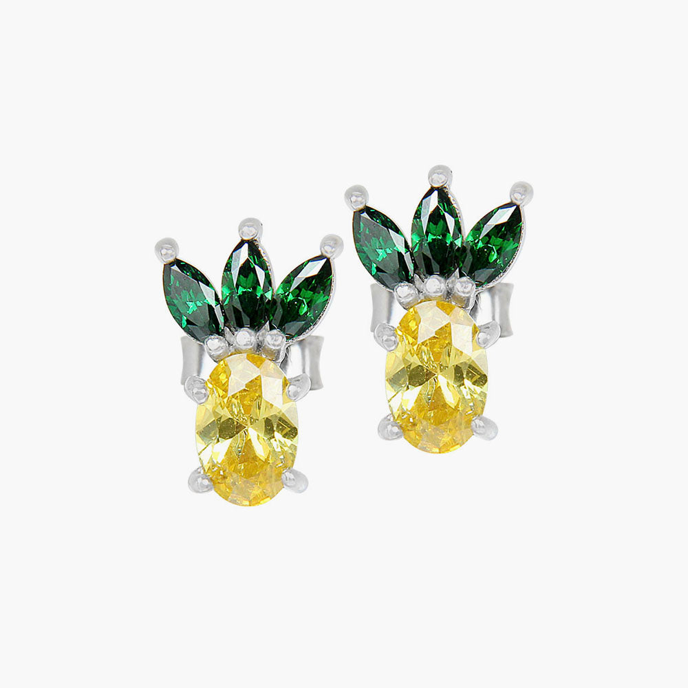 Pineapple earrings