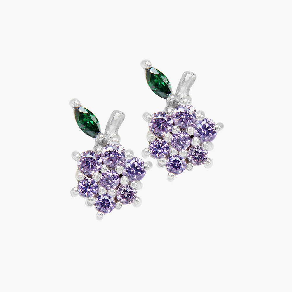 Grapes earrings