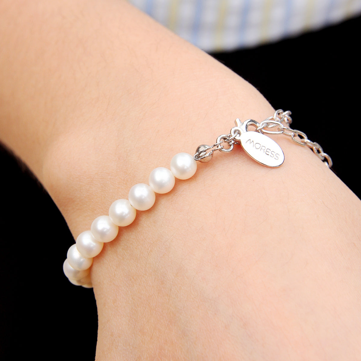 Freshwater Pearl Chain Bracelet