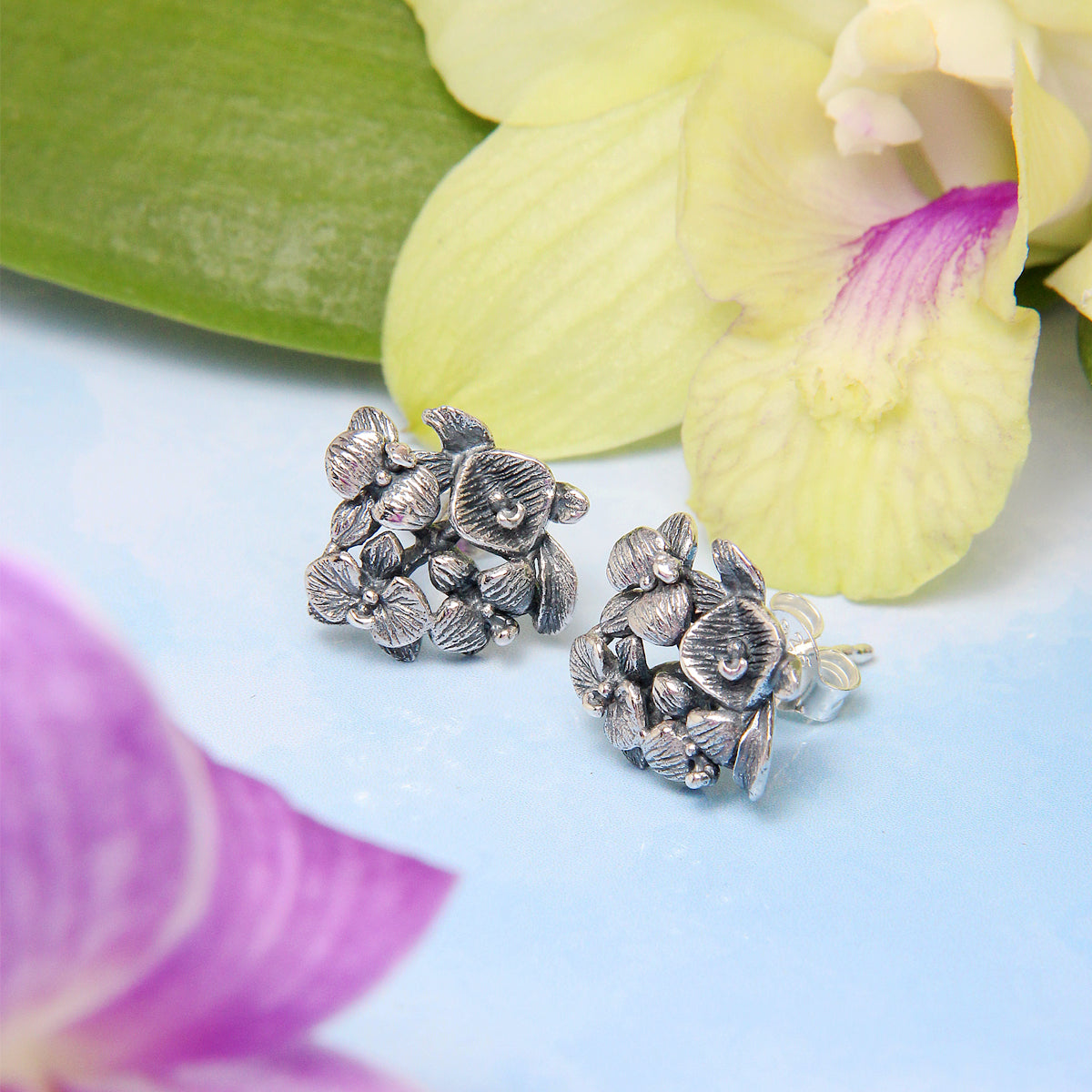 Orchid Earrings