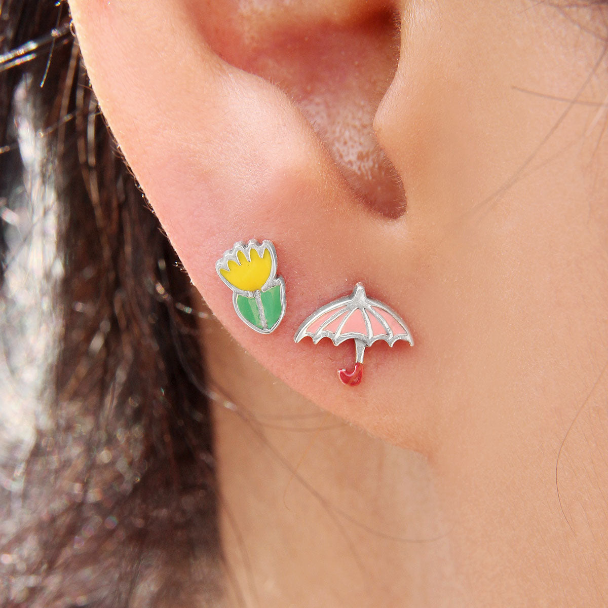 LITTLE MY EARRING SET