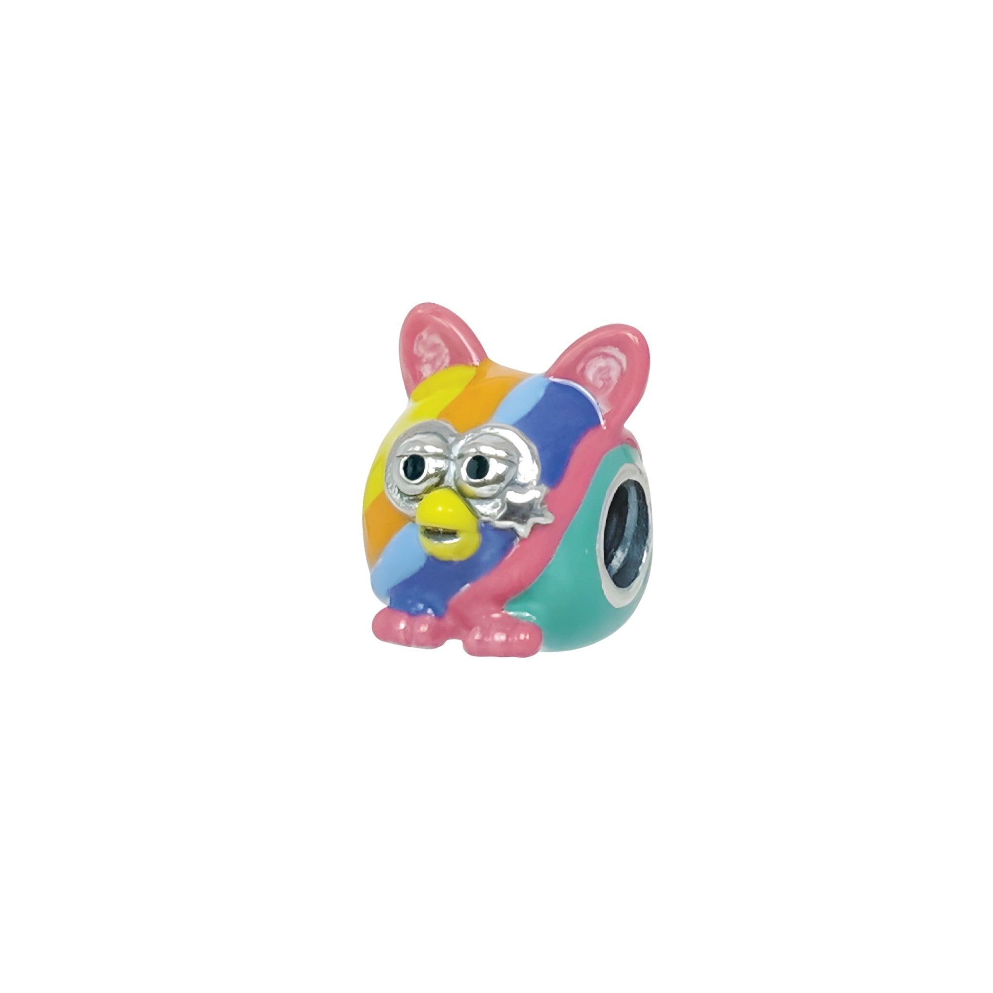 Rainbow Furbee Bead
