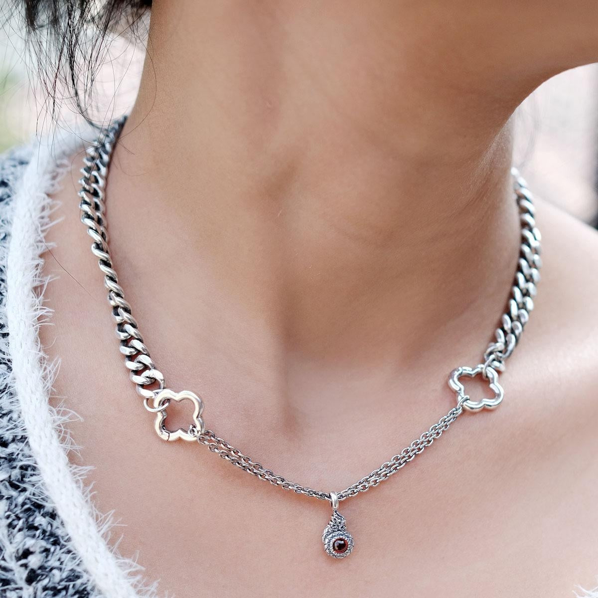 Play Silver Necklace
