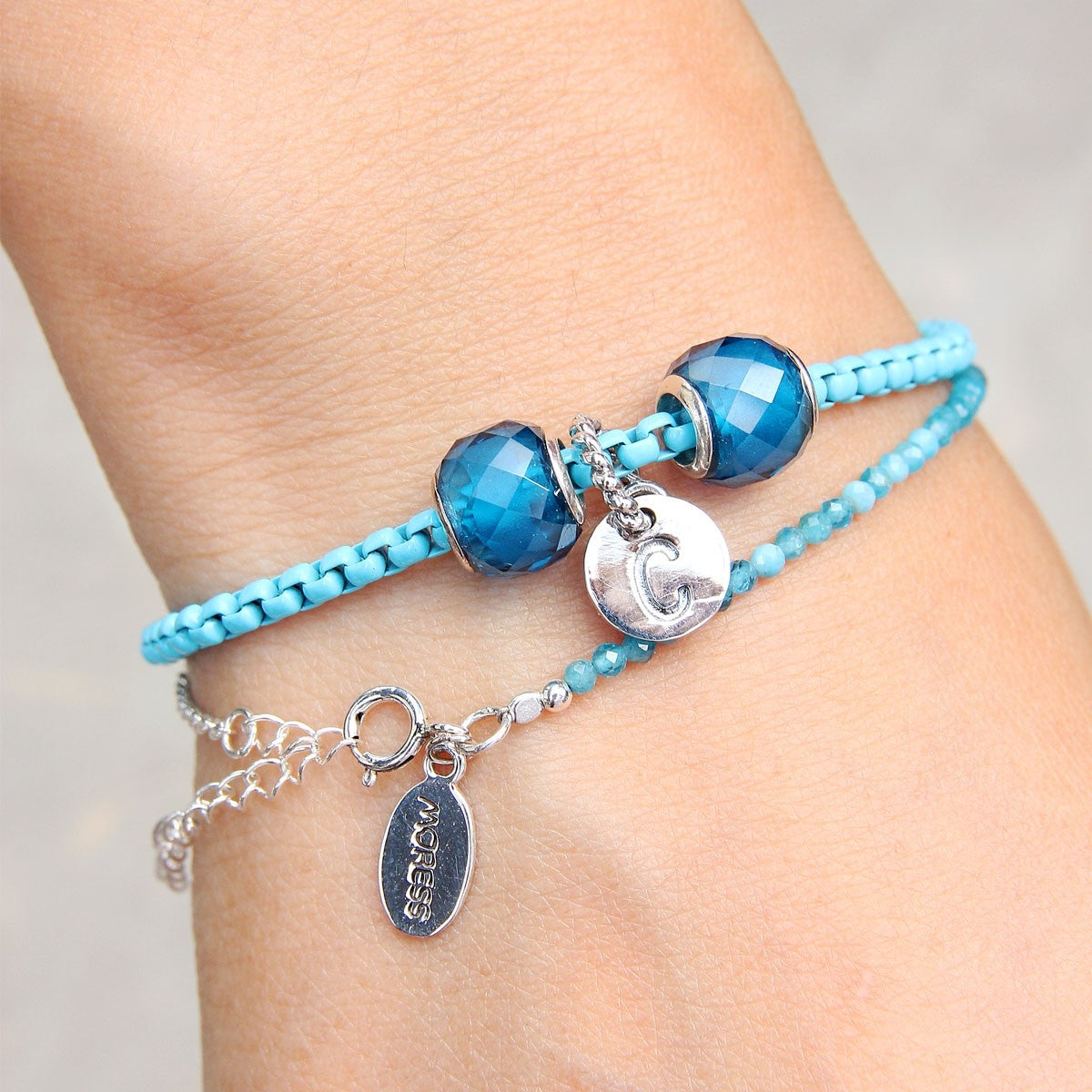 Blue Lush Pop bracelet