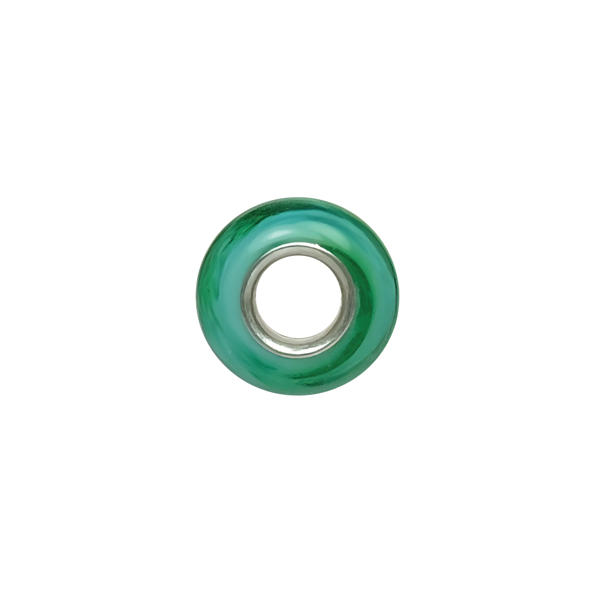 Mini Green Murano Glass Bead