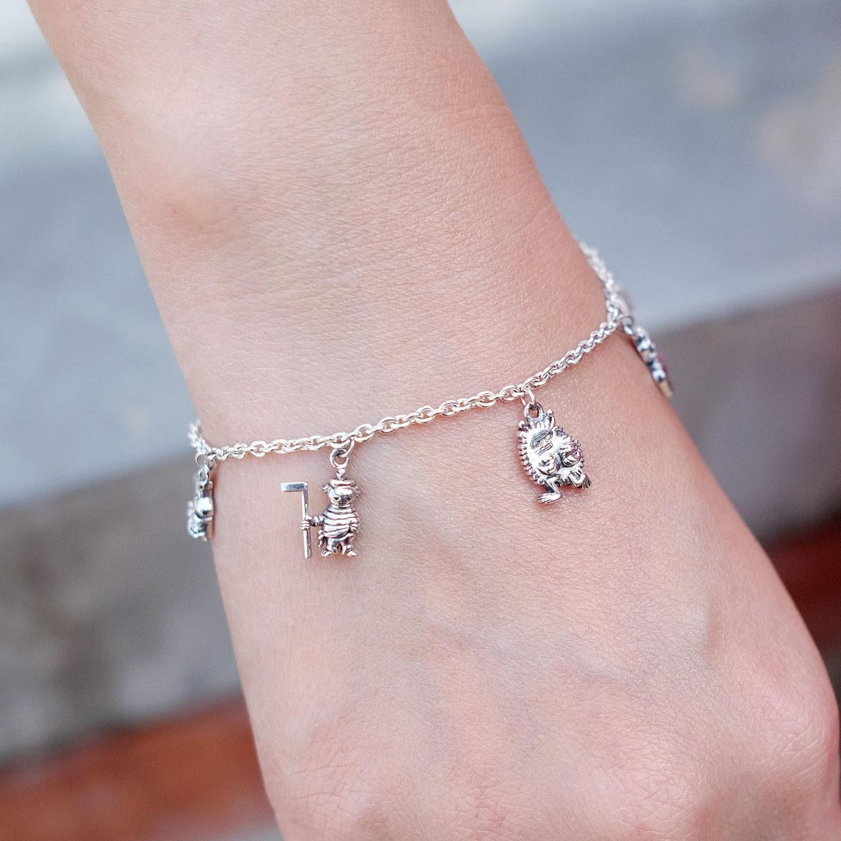 Moomin Friends Silver Bracelet