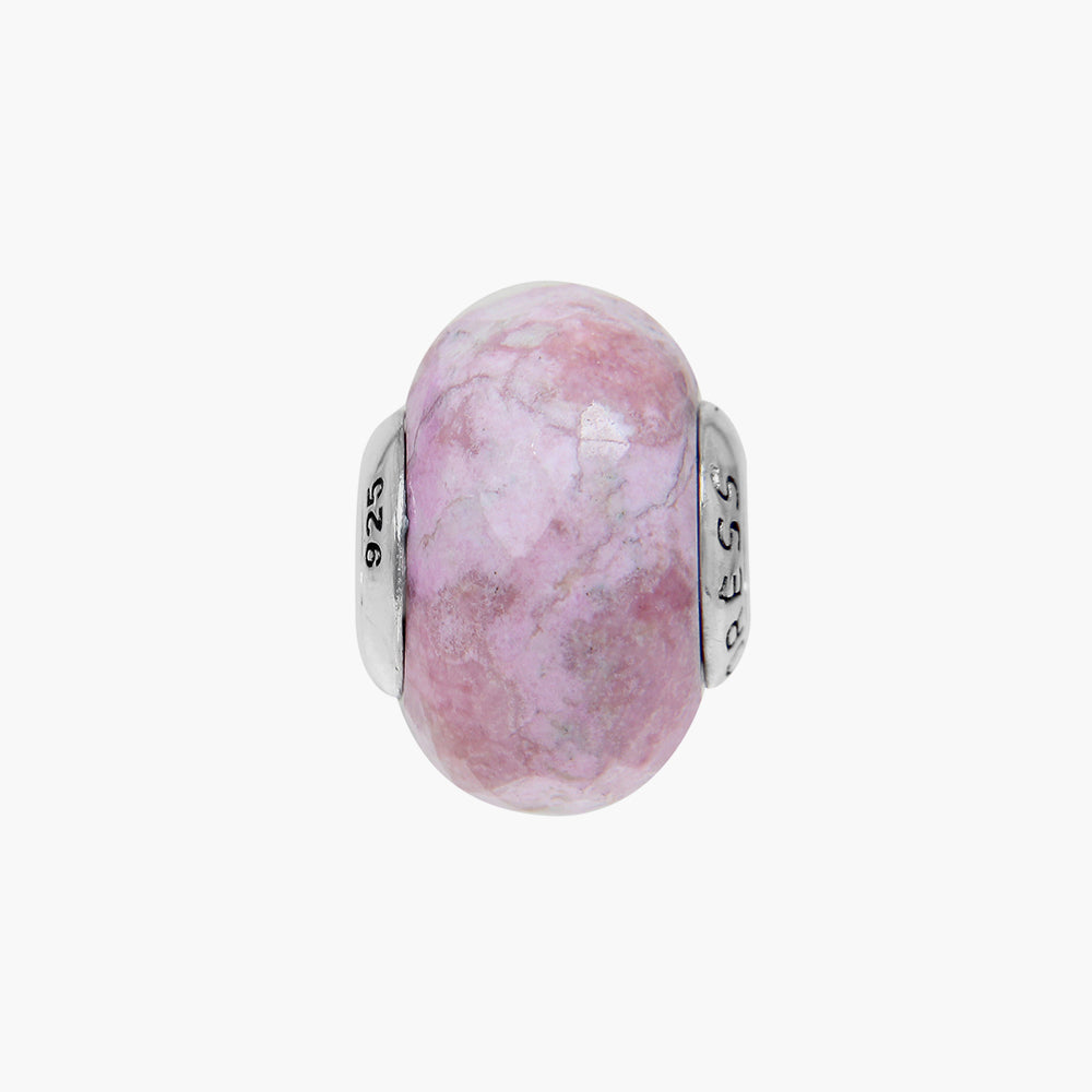 Rhodonite Rose Stone Bead