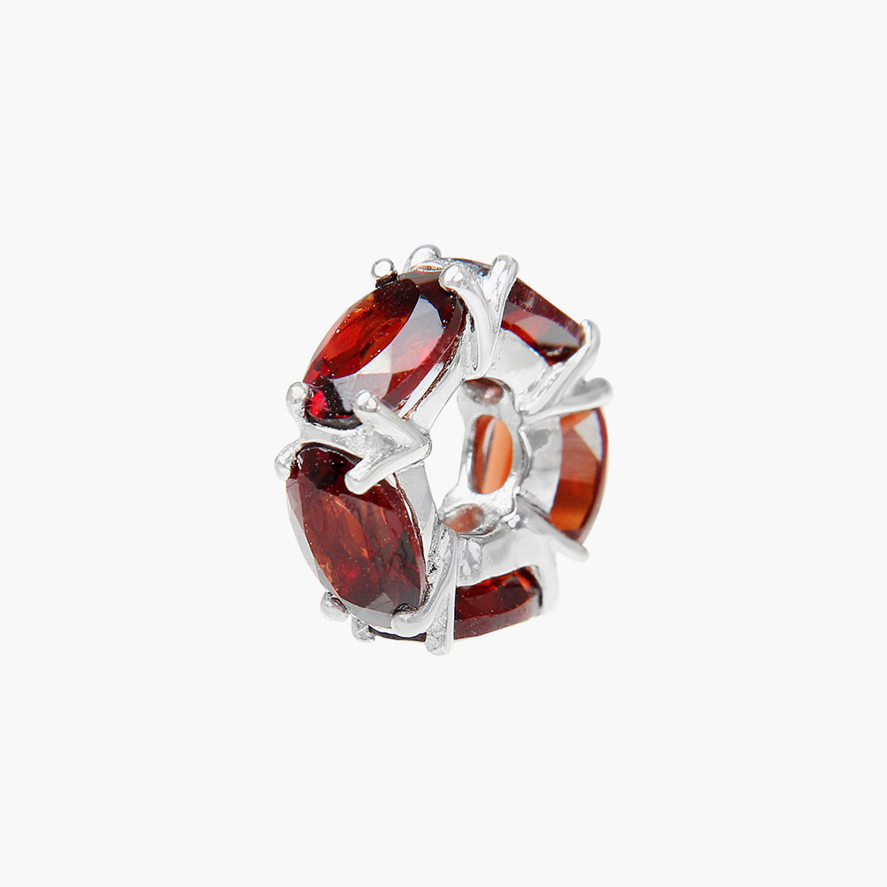 Garnet Spacer Bead